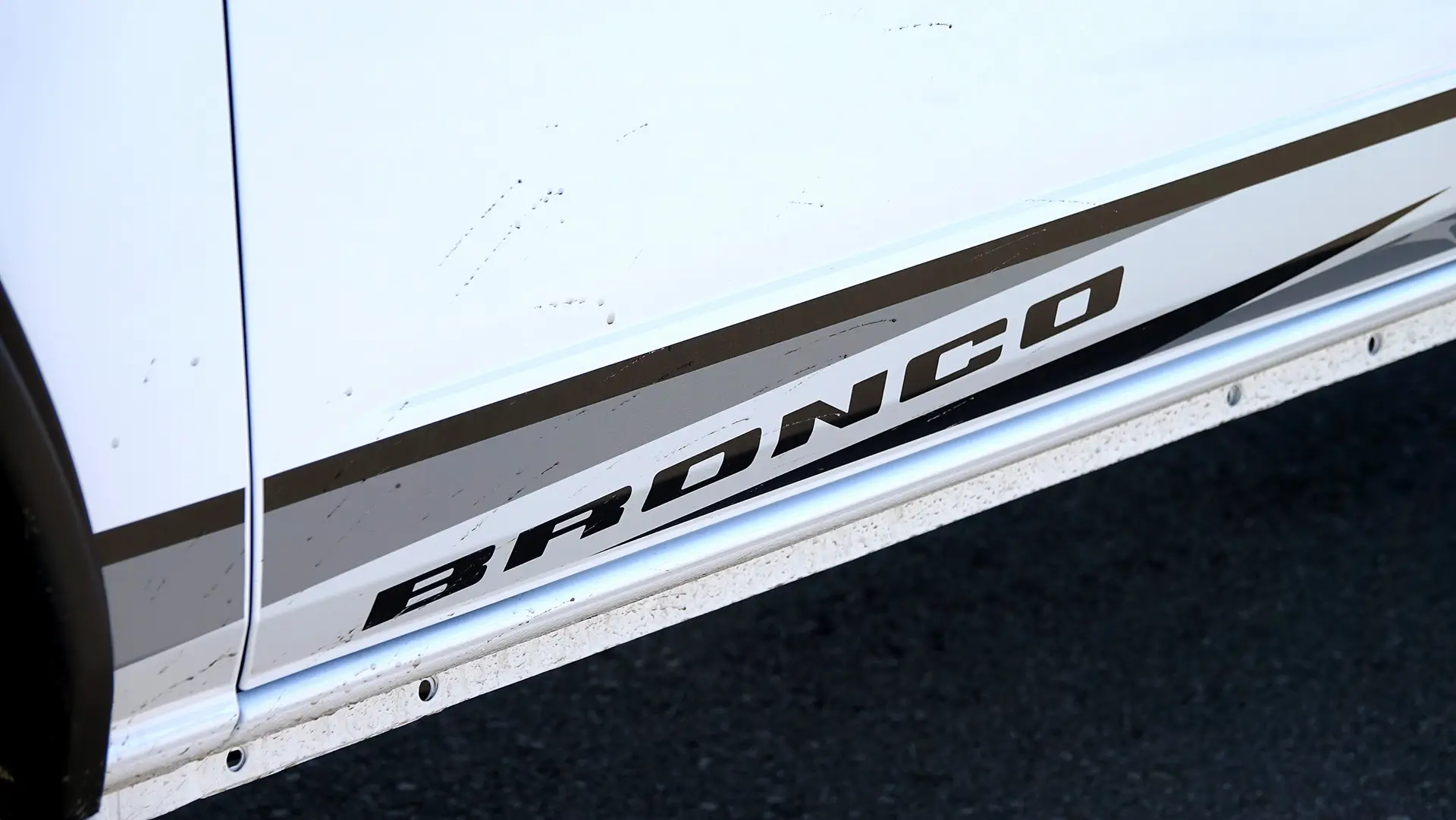 Bronco Decal Detail